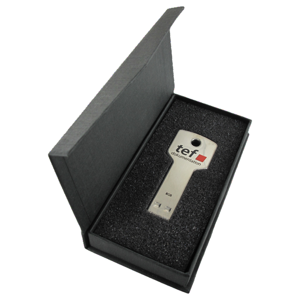 USB-Stick DE-KEY Geschenkverpackung