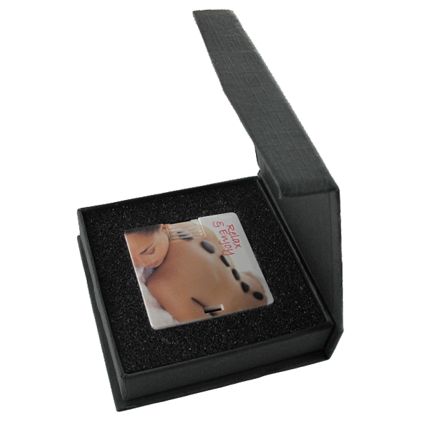 Geschenkbox für DE-QUADRO USB-Karte