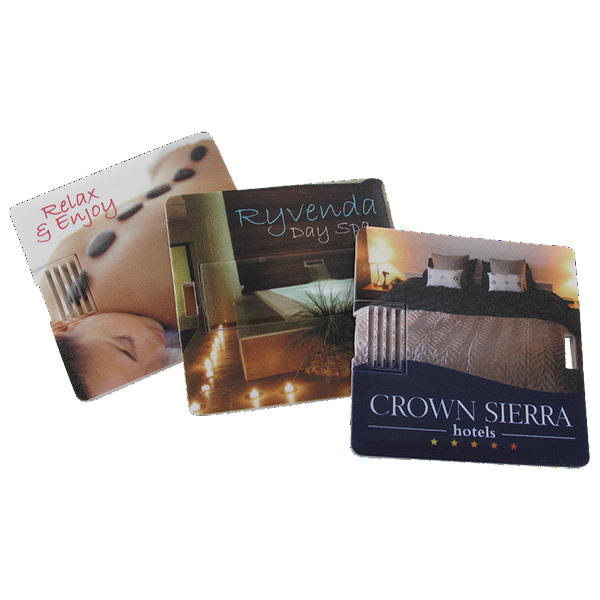 USB Karte mit Bedruckung DE-QUADRO 