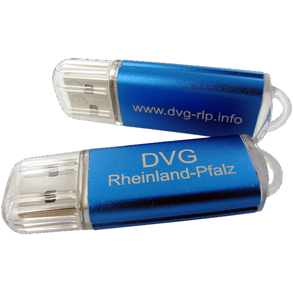 USB Stick mit Gravur oder Druck DE-ORG 