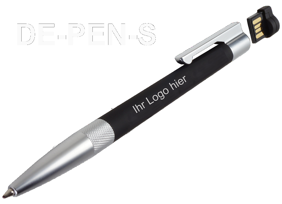 USB Kugelschreiber und Stick bedruckbar DE-PEN-S