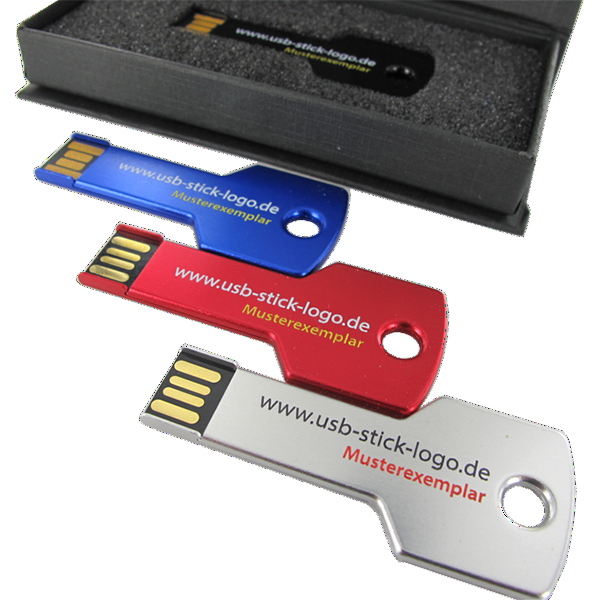 USB Stick KEY-COLOR Druck oder Gravur