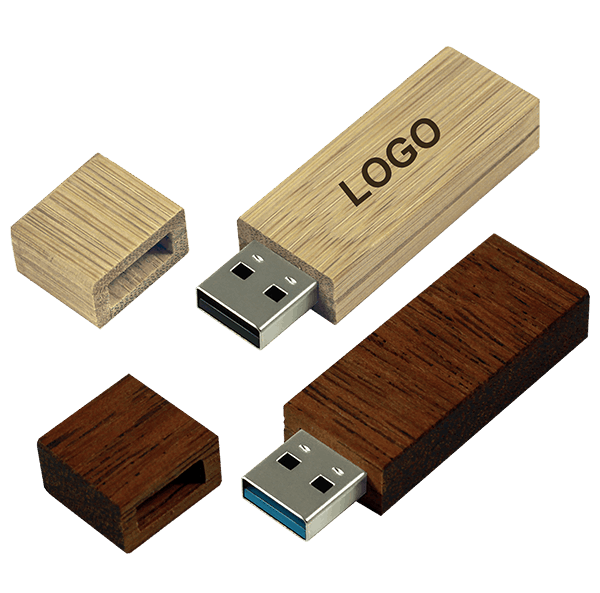 HOLZ USB Stick mit Gravur